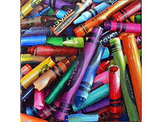 Life is Just a Box of Crayons by Sandra Blazel
