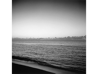 Calm Ocean at Waialua Oahu - Evening 1997 by Franco Salmoiraghi