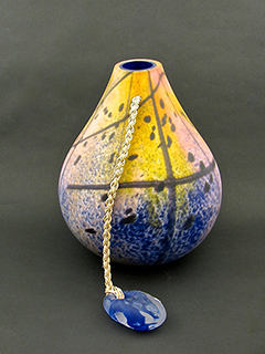 Tethered by Blue Lava by William S. (Bill) Worcester