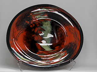 Steam Vent (platter) by Stephanie Ross & Hugh Jenkins