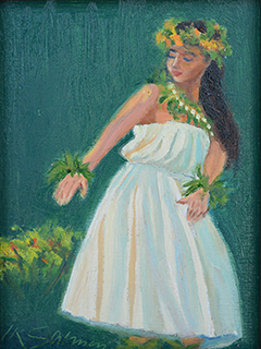 Hula Dancer by Ingrid Salmon