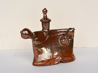 Shino Teapot by Daven Hee