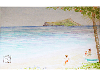 Just Us At The Beach by Mari Kuramochi
