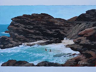 Halona Cove by Patrick Doell