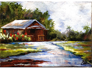 Rainy Afternoon by Sandra Blazel