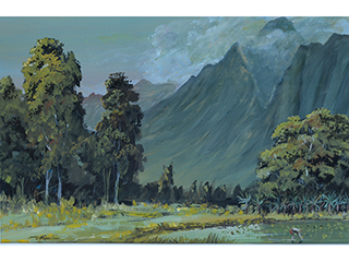 Old Pali by Norman Nagai