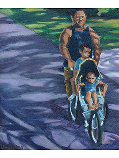 Waimanalo Dad by Page Chang