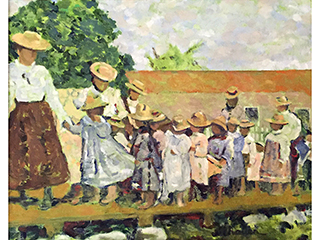 Going to Luau by Nancy Vilhauer