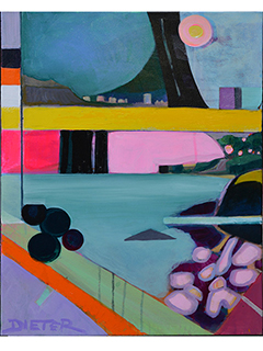 Full Moon Rising by Ellen Dieter