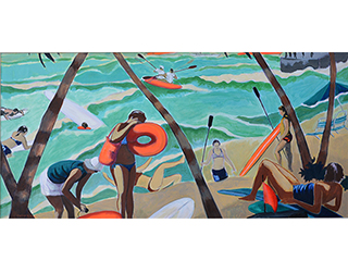 Beach Sunday by Chris Campbell