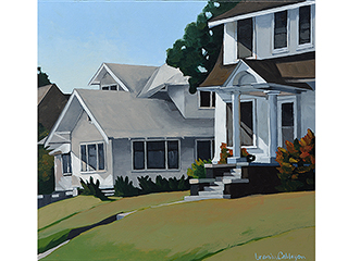 Afternoon on the Avenue by Brenda Cablayan