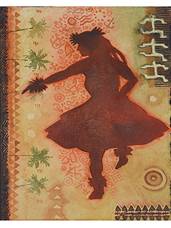 Hula Kahiko Wahine by Cindy Conklin