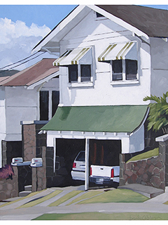 On Iolani Avenue by Brenda Cablayan