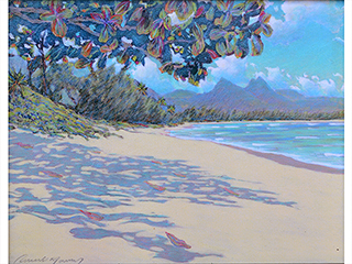 False Kamani Waimanalo by Russell Lowrey Giclees