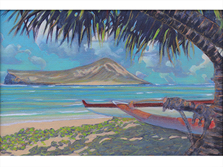 Rabbit Island by Russell Lowrey Giclees