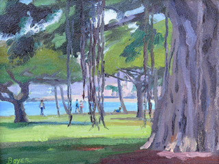 Waikiki Banyan by Lynne Boyer