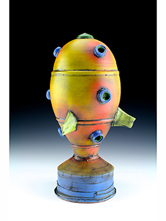 Orange Sherbert Nichrome Atomic Rocket by Daven Hee