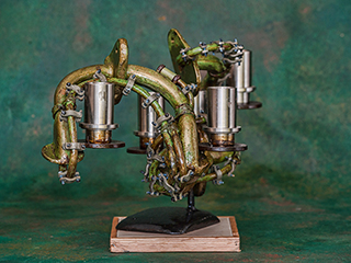 Dragon's Tail (Candelabra) by Marshall Fergerstrom