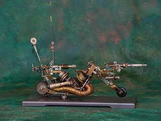 Road Rage (Motorbike) by Marshall Fergerstrom