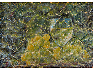 Vintage Wine Diptych (White) by Pati O'Neal