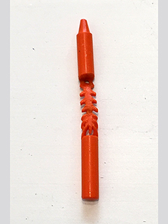 A Bone To Pick (Orange Sternum) by Lauren Jo