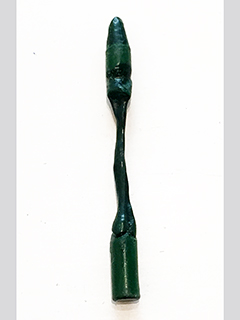 A Bone to Pick (Green Femur) by Lauren Jo