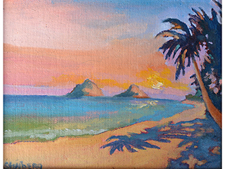 Lanikai Golden Dawn by Warren Stenberg