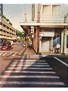 Chinatown Days I by Sandra Blazel