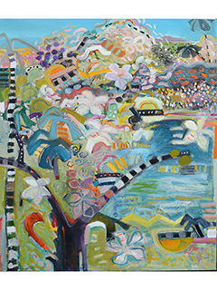 Backyard View 3 - Delicious by Ellen Dieter