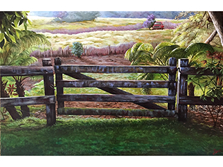 Poko's Fence by Sandra Blazel