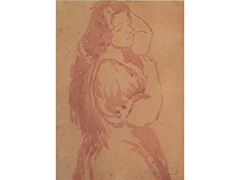 Untitled (Standing Hawaiian Woman) by Madge Tennent (1889-1972)