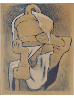 Woman with Basket  19/54 by Jean Charlot (1898-1979)