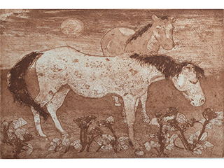 Manoa Horses by Franki Morris