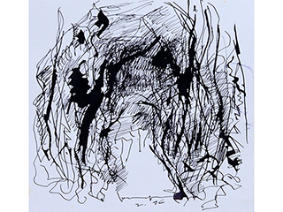 untitled abstract by John Young (1909-1997)