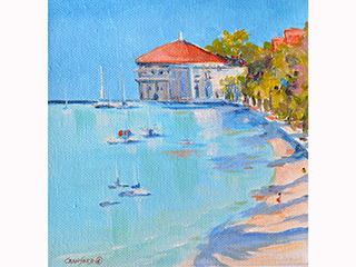 Descanso Beach by Catherine Cranford