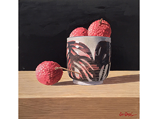 Lychee and Teacup by Dexter Doi