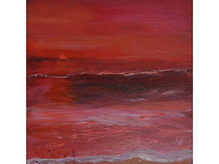 Red Sunset by Anthony  Mendivil