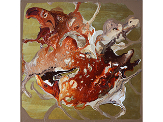 Untitled Abstract #1 by Sandra Blazel