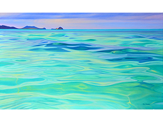 Squally Waimanalo by Edi Franc