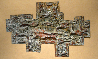 Small Panel by Bumpei Akaji (1921-2002)