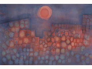 Untitled Abstract by Charles Higa (1933-2012)