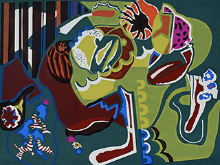Crazy Fruits 13/19 by Winnifred Hudson (1905-1996)