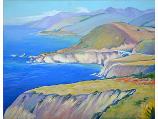 Big Sur - Bixby Bridge Vista by Warren Stenberg