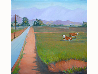 Up Country Road - Big Island by Warren Stenberg