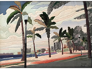 Waikiki Beach by Kuniko Kato