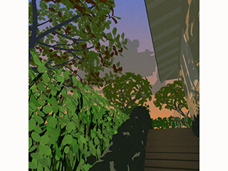 Stairs on Kokohead Study by Stephen Yuen