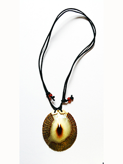 Opihi Shell Pendant Necklace (#9) by Marshall Kary