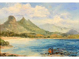 Waimanalo Shores by Betty Hay Freeland (1941-2023)