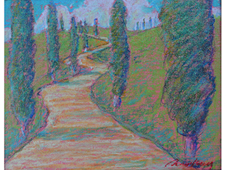 Cypress Road by Russell Lowrey