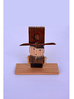 Boy with Hat by Sanit Khewhok